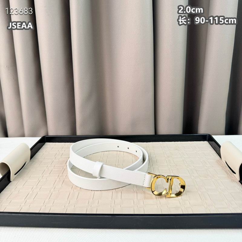 Dior belt 20mmX90-115cm 8L19
